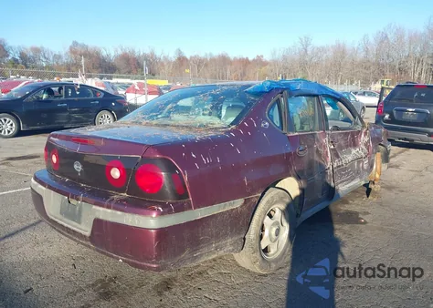 2004 Chevrolet Impala z USA, uszkodzony, nr VIN 2G1WF55E649235355